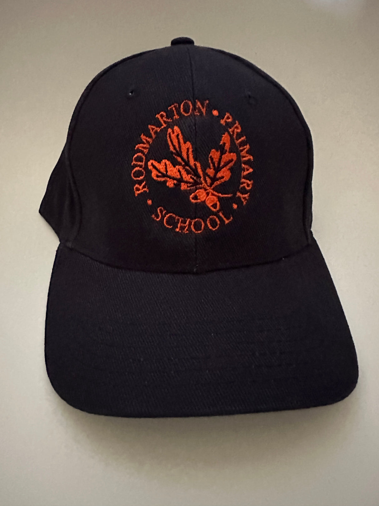 Rodmarton Primary School Navy Baseball Cap with Logo