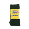 Bottle Green or Grey Cotton Rich Tights 2 Pair Pack