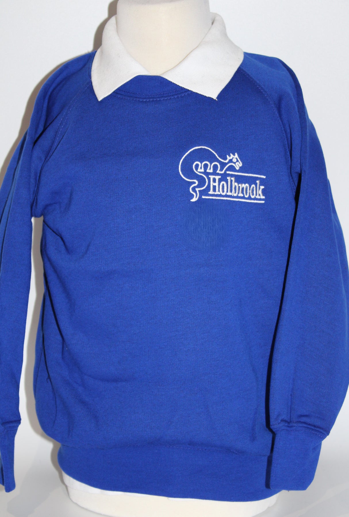 Holbrook School Crew Neck Sweatshirt with logo