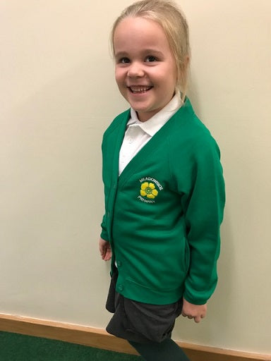 Meadowside Primary Cardigan with Logo