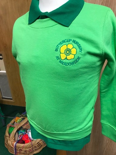 Buttercup Nursery Sweatshirt with Logo