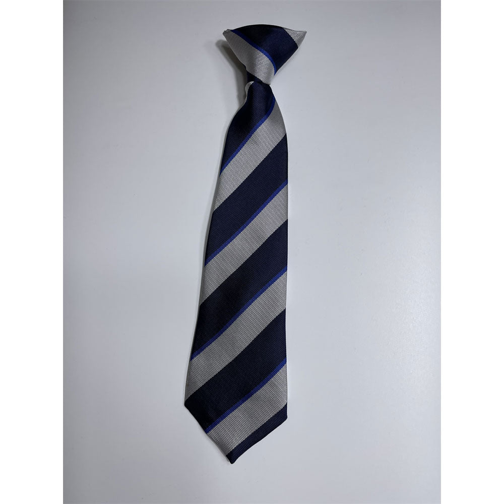 Princecroft Royal/Navy/Silver Stripe 39" Tie