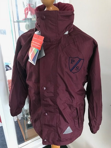 Polebrook Primary Waterproof Jacket with Logo
