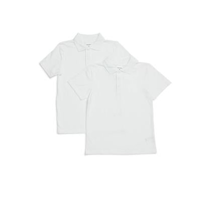 White School Polo Shirts (x2)