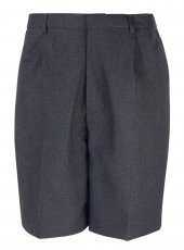 Charcoal Lined School Shorts