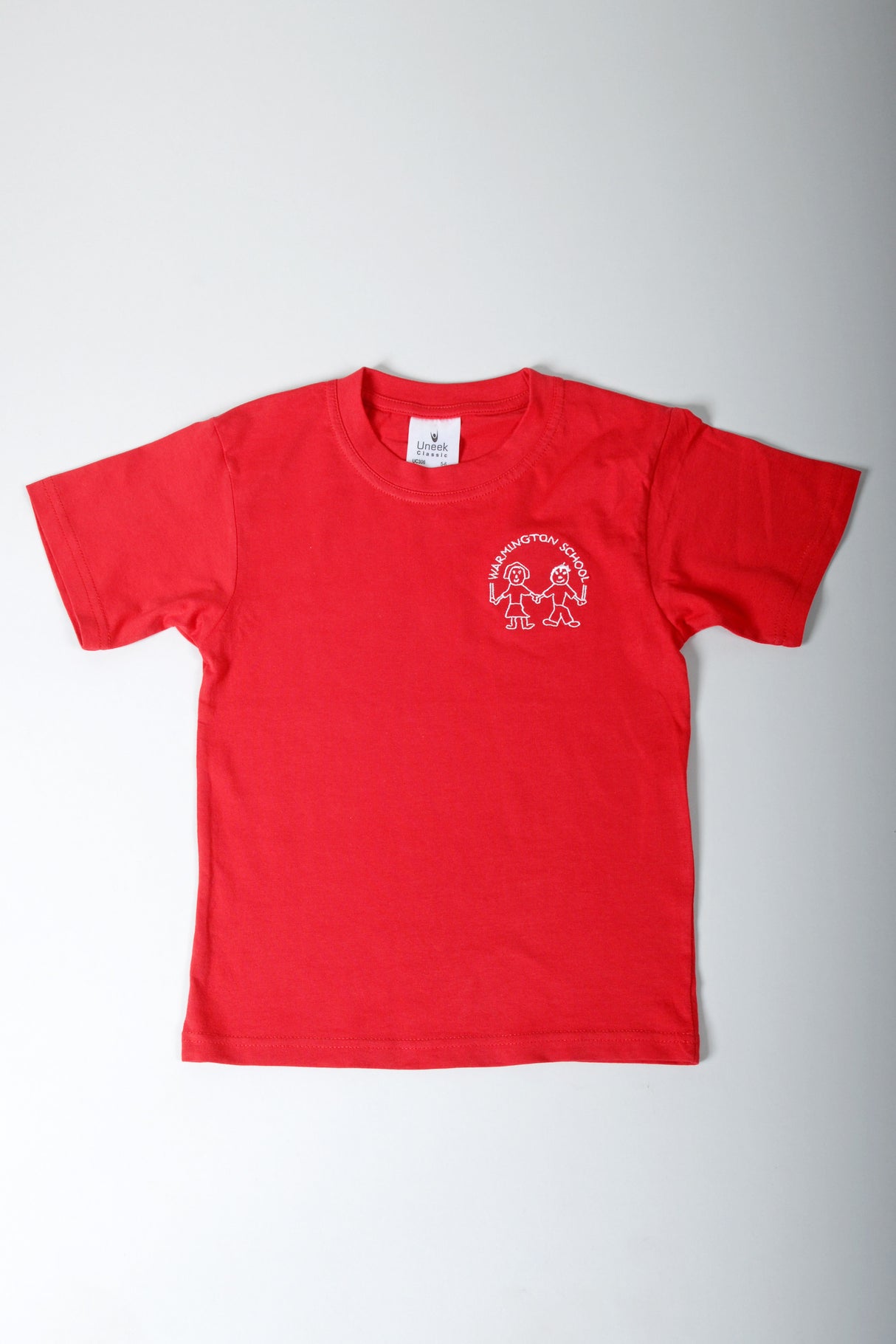 Red T Shirt with School Logo