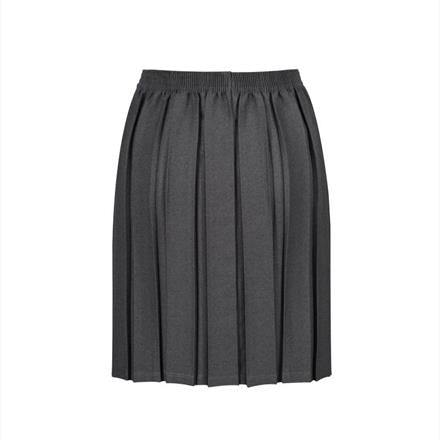 Junior Box Pleat Skirt - Grey (Made with Recycled Fabric)