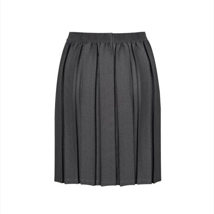 Junior Girls Skirt - Box Pleat - Grey