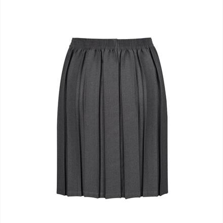 Junior Girls Skirt - Box Pleat - Grey