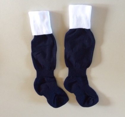 Navy & White Games Socks (Unisex)