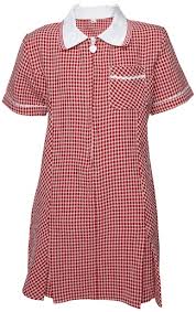 Red Gingham Summer Dress