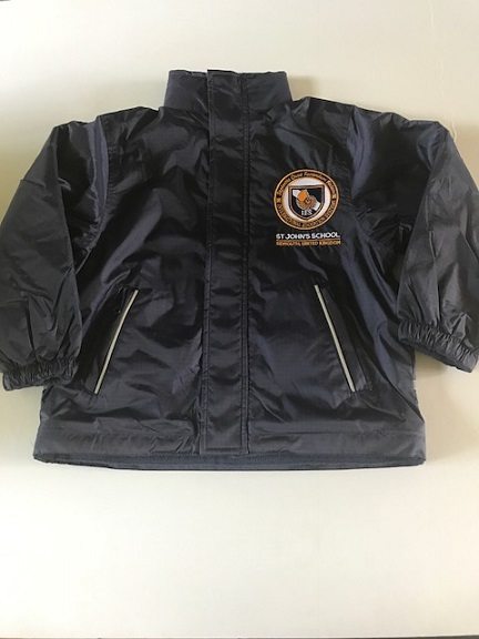 Navy Reversible Fleece Jacket