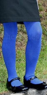 Kids Cotton Rich Tights Pack of 2 - All School Colours