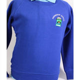 Royal Blue Sweatshirt With Logo