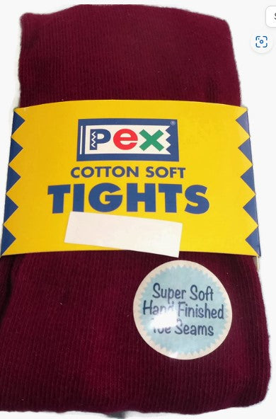 Kids Cotton Rich Tights Pack of 2 - All School Colours